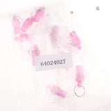 Maxbell Pet ID Tag Dog and Cat Personalized Pet Tag Dog Cat ID Address Collar pink