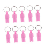 Maxbell Pet ID Tag Dog and Cat Personalized Pet Tag Dog Cat ID Address Collar pink