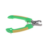 Maxbell 2PCS Pet Dog Cat Alloy Nail Clipper Trimmer for Small Animals Lock Green L
