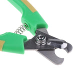 Maxbell 2PCS Pet Dog Cat Alloy Nail Clipper Trimmer for Small Animals Lock Green L