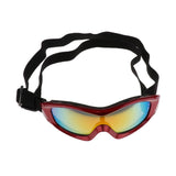 Maxbell Pet Dog Puppy Sunglasses Anti-UV Sunglasses for Large Medium Dogs Red
