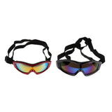 Maxbell Pet Dog Puppy Sunglasses Anti-UV Sunglasses for Large Medium Dogs Red