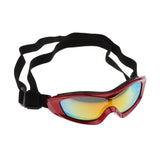 Maxbell Pet Dog Puppy Sunglasses Anti-UV Sunglasses for Large Medium Dogs Red