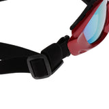 Maxbell Pet Dog Puppy Sunglasses Anti-UV Sunglasses for Large Medium Dogs Red