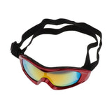 Maxbell Pet Dog Puppy Sunglasses Anti-UV Sunglasses for Large Medium Dogs Red