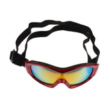 Maxbell Pet Dog Puppy Sunglasses Anti-UV Sunglasses for Large Medium Dogs Red