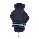 Maxbell Pet Dog Waterproof Clothes with LED Luminous Strip Reflective Coat Blue S