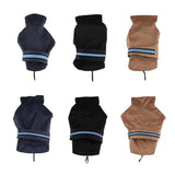 Maxbell Pet Dog Waterproof Clothes with LED Luminous Strip Reflective Coat Blue S