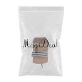 Maxbell Pet Dog Waterproof Clothes with LED Luminous Strip Reflective Coat Coffee S