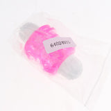 Max Pet Dog Toy Chew Squeaky Rubber Barbell Shaped Toys for Cat Puppy Pink