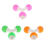 Max Cute Pet Cat Puppy Rubber Chewing Squeaker Squeaky Sound Dog Play Toy Pink