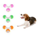 Max Cute Pet Cat Puppy Rubber Chewing Squeaker Squeaky Sound Dog Play Toy Pink