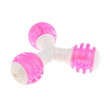 Max Cute Pet Cat Puppy Rubber Chewing Squeaker Squeaky Sound Dog Play Toy Pink