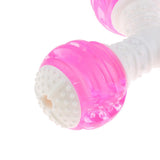 Max Cute Pet Cat Puppy Rubber Chewing Squeaker Squeaky Sound Dog Play Toy Pink
