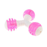 Max Cute Pet Cat Puppy Rubber Chewing Squeaker Squeaky Sound Dog Play Toy Pink