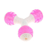 Max Cute Pet Cat Puppy Rubber Chewing Squeaker Squeaky Sound Dog Play Toy Pink