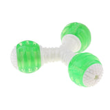 Max Cute Pet Cat Puppy Rubber Chewing Squeaker Squeaky Sound Dog Play Toy Green