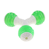 Max Cute Pet Cat Puppy Rubber Chewing Squeaker Squeaky Sound Dog Play Toy Green
