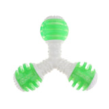 Max Cute Pet Cat Puppy Rubber Chewing Squeaker Squeaky Sound Dog Play Toy Green