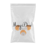 Max Cute Pet Cat Puppy Rubber Chewing Squeaker Squeaky Sound Dog Play Toy Orange