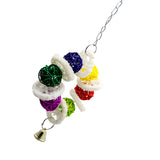 Maxbell Bird Toy Conure Foraging Hanging Toy for Small Medium Parrots  Type 1