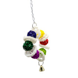 Maxbell Bird Toy Conure Foraging Hanging Toy for Small Medium Parrots  Type 1
