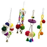 Maxbell Bird Toy Conure Foraging Hanging Toy for Small Medium Parrots  Type 1
