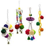 Maxbell Bird Toy Conure Foraging Hanging Toy for Small Medium Parrots  Type 1