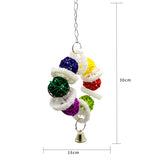 Maxbell Bird Toy Conure Foraging Hanging Toy for Small Medium Parrots  Type 1
