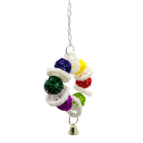 Maxbell Bird Toy Conure Foraging Hanging Toy for Small Medium Parrots  Type 1