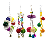 Maxbell Bird Toy Conure Foraging Hanging Toy for Small Medium Parrots  Type 1