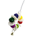 Maxbell Bird Toy Conure Foraging Hanging Toy for Small Medium Parrots  Type 1
