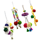 Maxbell Bird Toy Conure Foraging Hanging Toy for Small Medium Parrots  Type 1