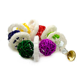 Maxbell Bird Toy Conure Foraging Hanging Toy for Small Medium Parrots  Type 1
