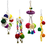 Maxbell Bird Toy Conure Foraging Hanging Toy for Small Medium Parrots  Type 1