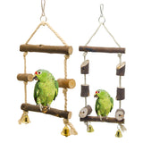 Maxbell Bird Swing Pet Bird Parrot Parakeet Cage Hammock Swing Toy Hanging Toy S