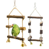 Maxbell Bird Swing Pet Bird Parrot Parakeet Cage Hammock Swing Toy Hanging Toy S