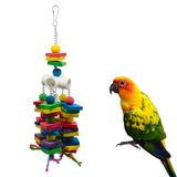 Maxbell Parrot Macaw Cage Swing Chew Toys Pet Bird Finch Swing Scratcher Toy