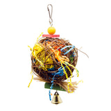 Maxbell Bird Chewing Toy for Bird Parrot Budgie Cockatiel Parakeet Cage Toy Type 3
