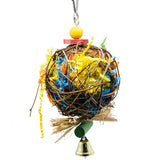 Maxbell Bird Chewing Toy for Bird Parrot Budgie Cockatiel Parakeet Cage Toy Type 3