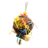 Maxbell Bird Chewing Toy for Bird Parrot Budgie Cockatiel Parakeet Cage Toy Type 3
