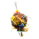 Maxbell Bird Chewing Toy for Bird Parrot Budgie Cockatiel Parakeet Cage Toy Type 3