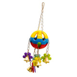 Maxbell Bird Parrot Toys Hanging Bell Pet Bird Cage Hammock Swing Toy Type 3