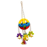 Maxbell Bird Parrot Toys Hanging Bell Pet Bird Cage Hammock Swing Toy Type 3