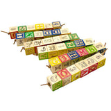 Maxbell Parrot Coloured Building Block Molar Tooth String Intelligence Training Toy