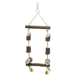 Maxbell Bird Swing Pet Bird Parrot Parakeet Cage Hammock Swing Toy Hanging Toy M