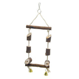 Maxbell Bird Swing Pet Bird Parrot Parakeet Cage Hammock Swing Toy Hanging Toy M