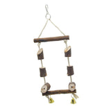 Maxbell Bird Swing Pet Bird Parrot Parakeet Cage Hammock Swing Toy Hanging Toy M