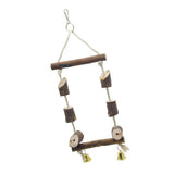 Maxbell Bird Swing Pet Bird Parrot Parakeet Cage Hammock Swing Toy Hanging Toy M