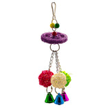 Maxbell Bird Toy Conure Foraging Hanging Toy for Small Medium Parrots  Type 3